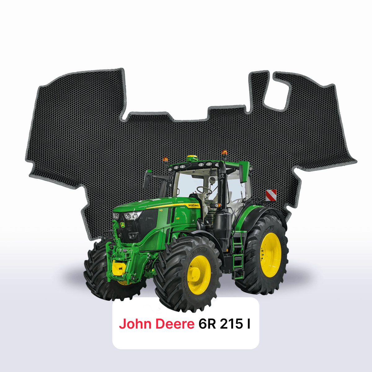 Car mats EVA for John Deere 6R 215 1 gen 2023-2028 year TRACTOR