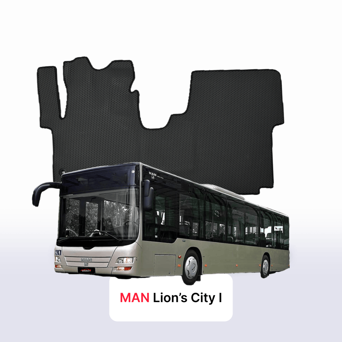 Car mats EVA for MAN Lion’s City 1 gen 1996-2028 year BUS