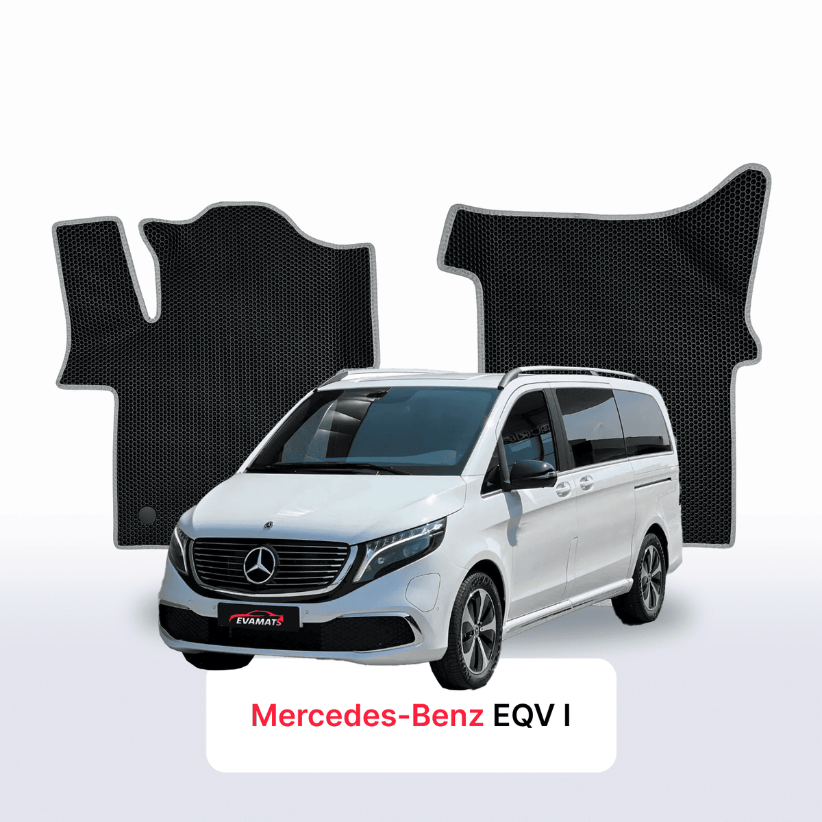 Car mats EVA for Mercedes-Benz EQV (N447) 1 gen 2019-2027 year BUS