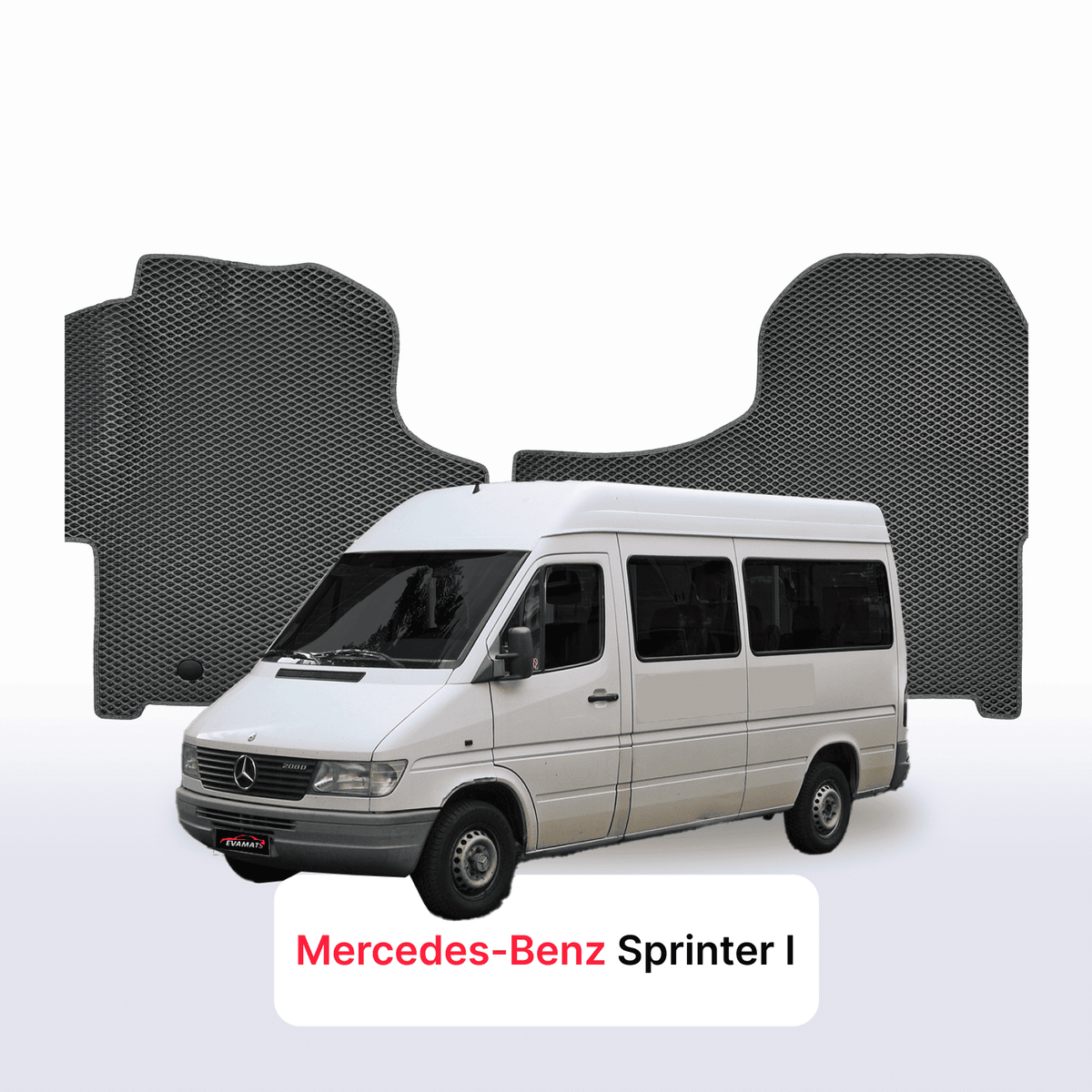Car mats EVA for Mercedes-Benz Sprinter 1 gen (W903) 1995-2006 year BUS