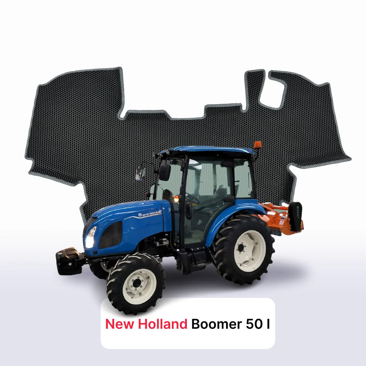 Car mats EVA for New Holland Boomer 50 1 gen 2020-2027 year TRACTOR
