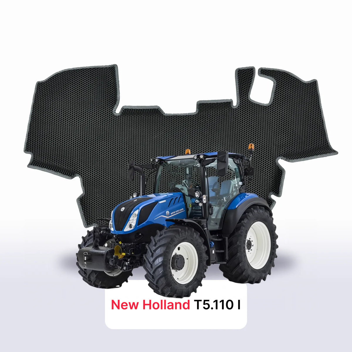 Car mats EVA for New Holland T5.110 1 gen 2019-2024 year TRACTOR