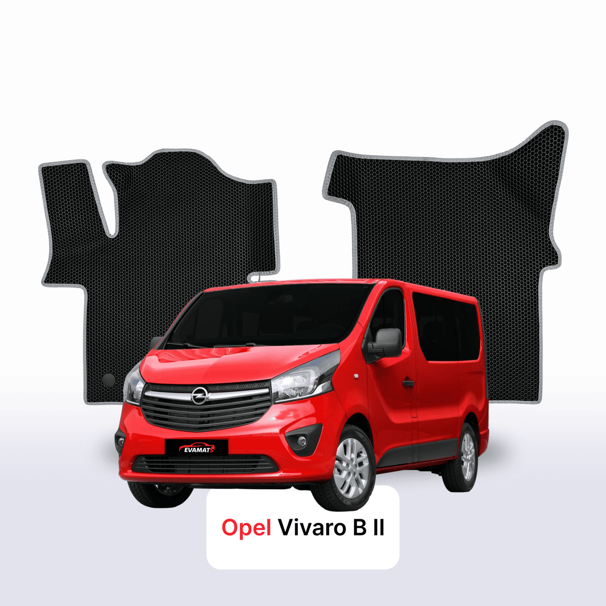 Car mats EVA for Opel Vivaro B 2 gen 2014-2019 year BUS