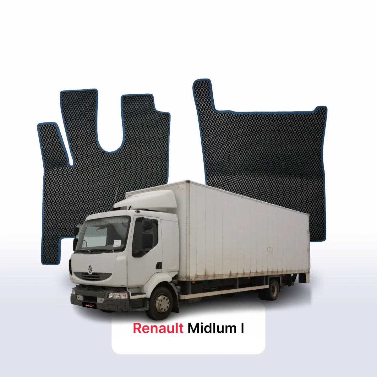 Car mats EVA for Renault Midlum 1 gen 2000-2014 year TRUCK