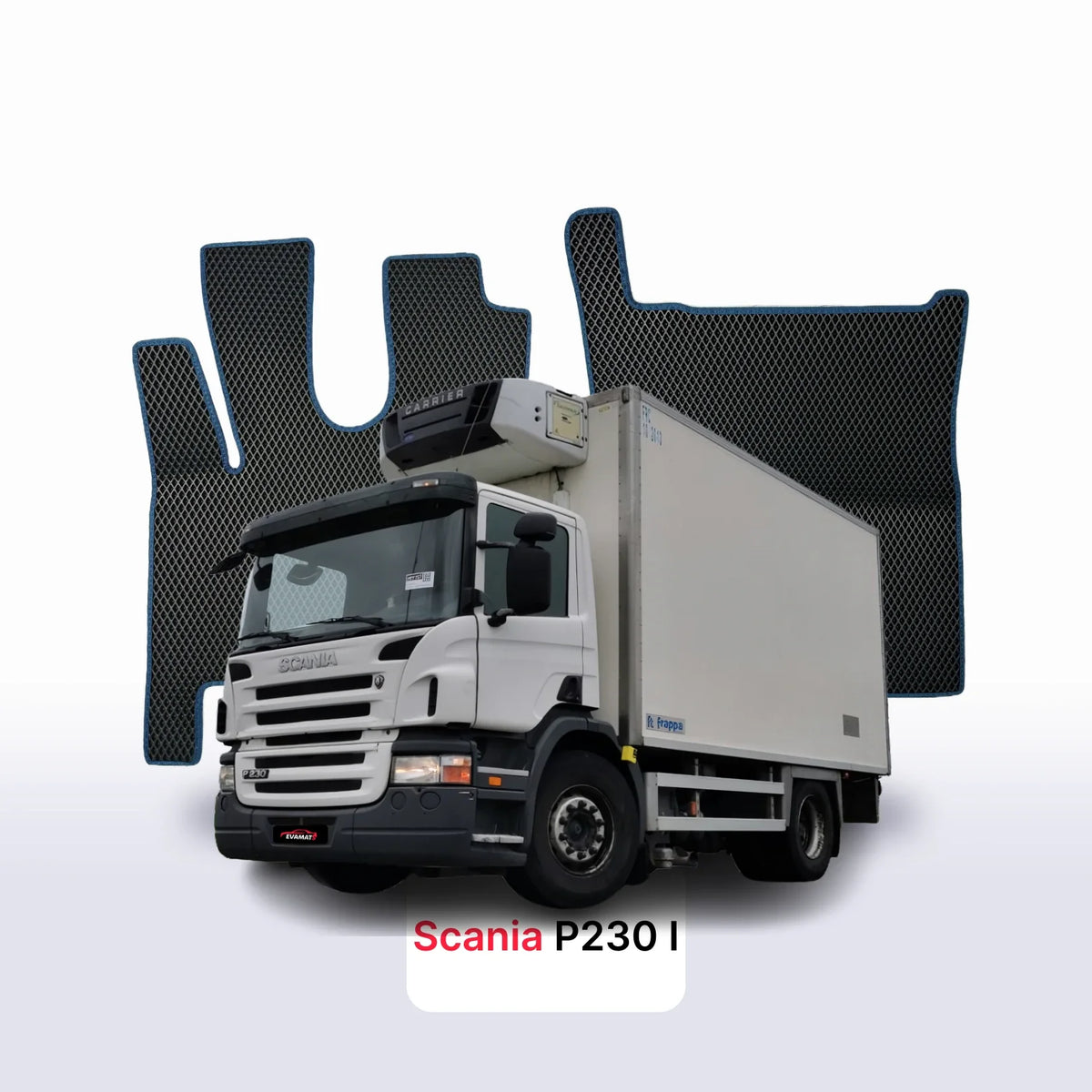 Car mats EVA for Scania P230 1 gen 2004-2027 year TRUCK