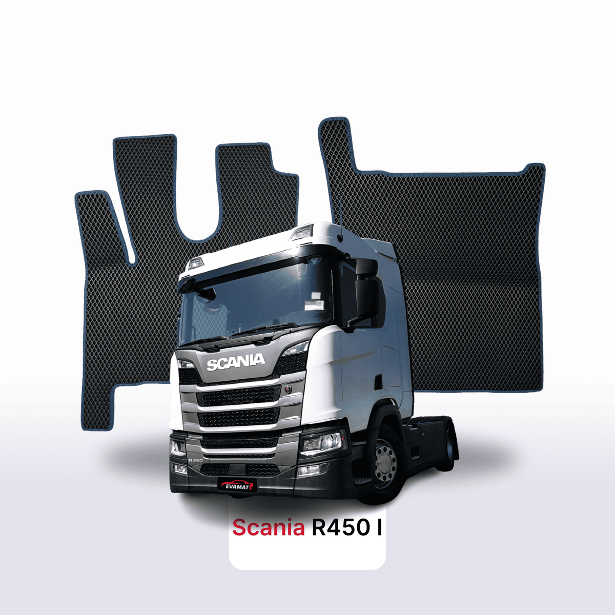 Car mats EVA for Scania R450 1 gen 2004-2024 year TRUCK