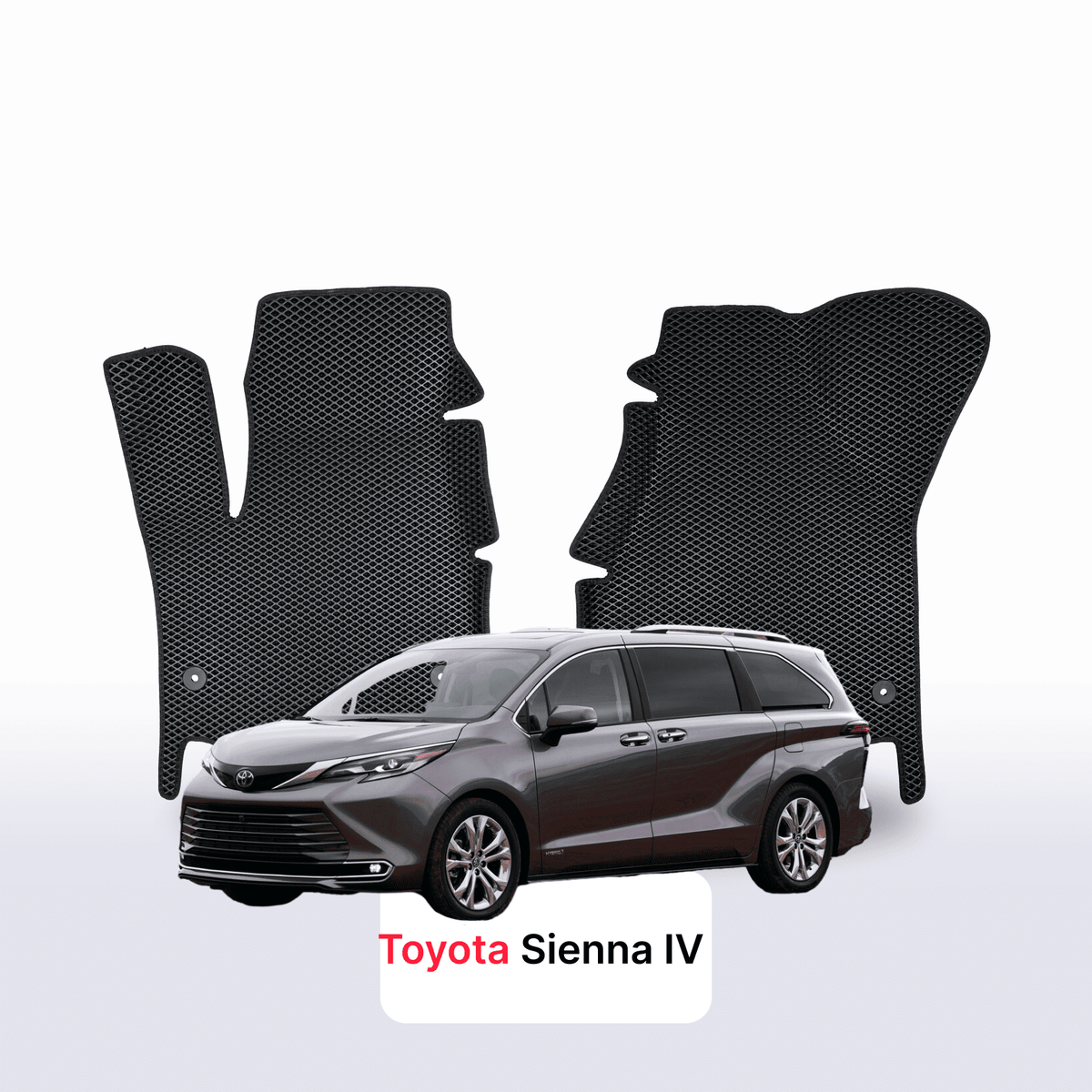 Car mats EVA for Toyota Sienna 4 gen 2020-2028 year MINIVAN