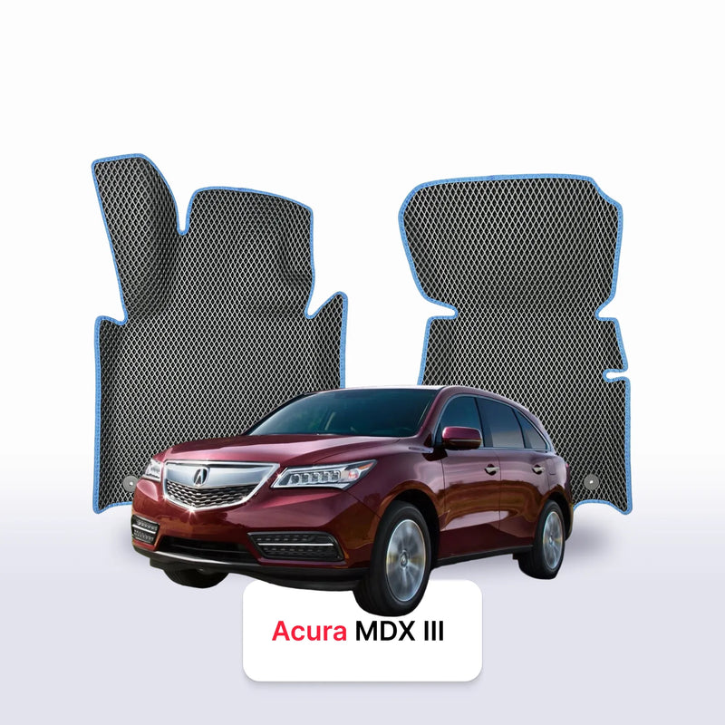 Car mats EVA for Acura MDX 3 gen 2013-2020 year SUV
