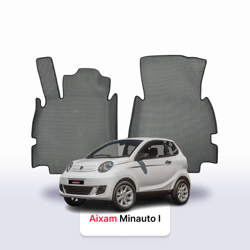 Car mats EVA for Aixam Minauto 1 gen 2017-2028 year HATCHBACK 3 door