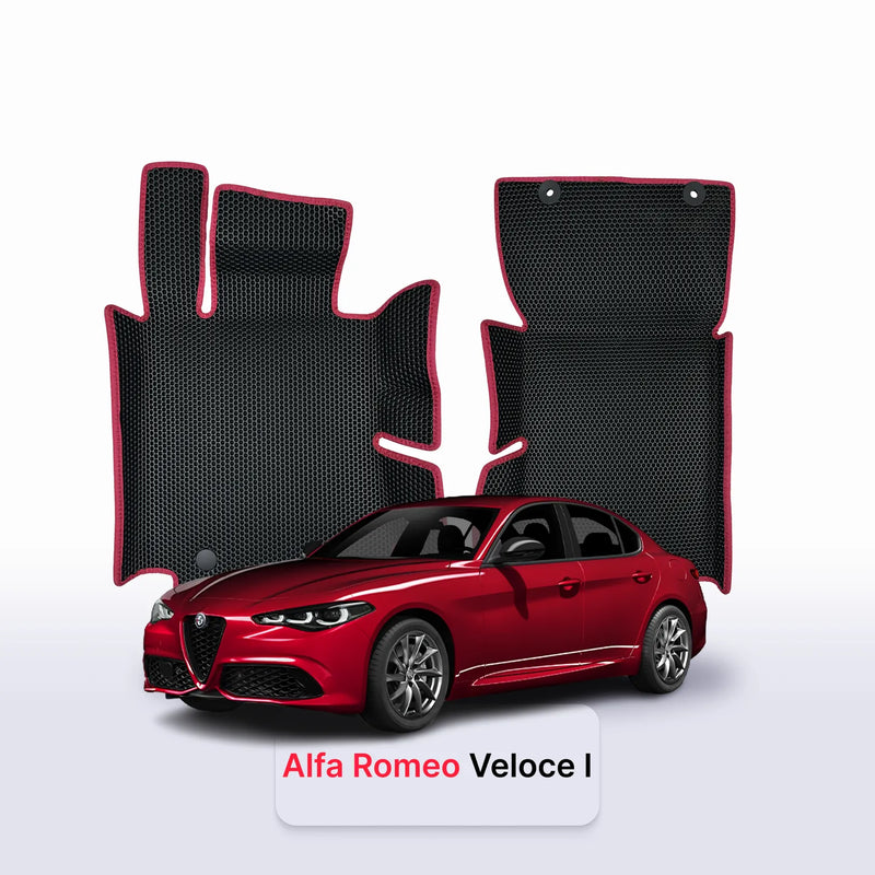 Car mats EVA for Alfa Romeo Veloce 1 gen 2015-2023 year SEDAN