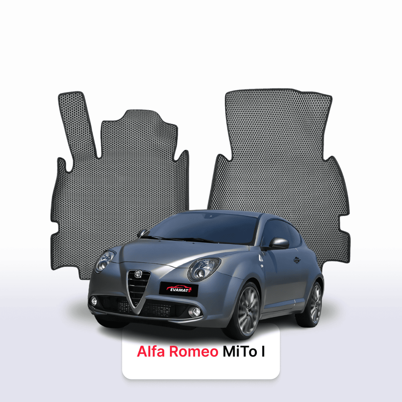 Car mats EVA for Alfa Romeo MiTo 1 gen 2008-2018 year HATCHBACK 3 door