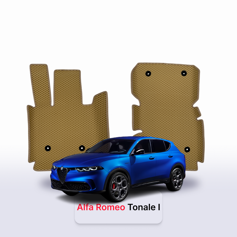 Car mats EVA for Alfa Romeo Tonale 1 gen 2022-2028 year SUV