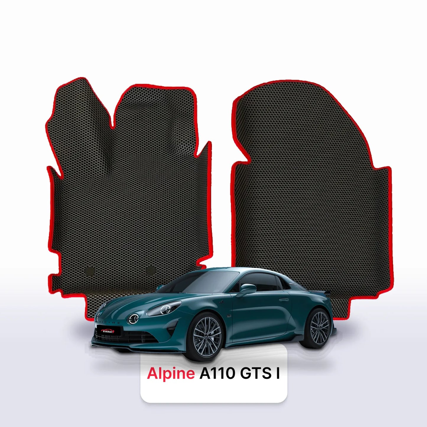 Car mats EVA for Alpine A110 GTS 1 gen 2017-2026 year COUPE