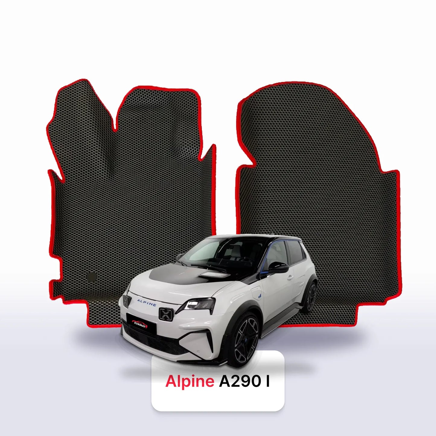 Car mats EVA for Alpine A290 1 gen 2024-2028 year HATCHBACK 5 DOOR