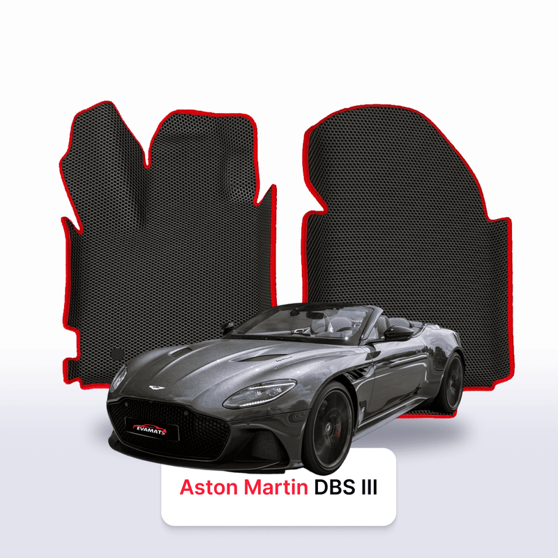 Car mats EVA for Aston Martin DBS 2 gen 2018-2025 year CABRIO
