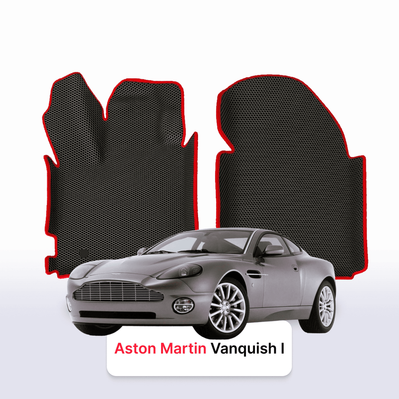 Car mats EVA for Aston Martin Vanquish 1 gen 2001-2007 year COUPE