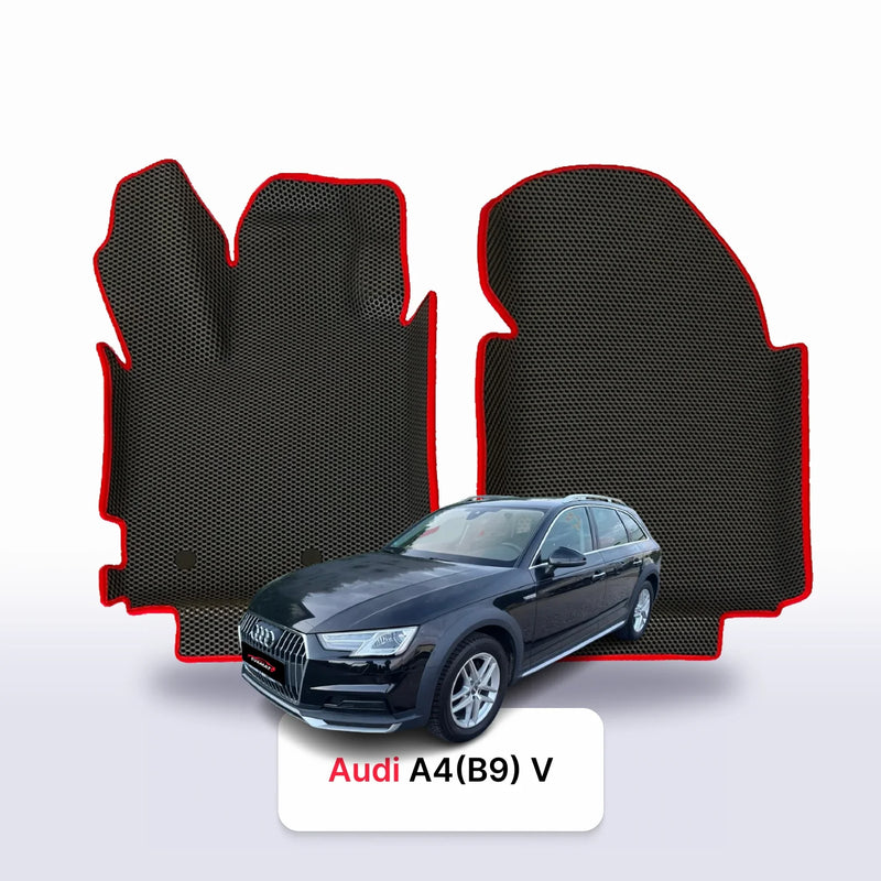 Car mats EVA for Audi A4 Allroad(B9) pre-facelift 5 gen 2015-2018 year STATION WAGON