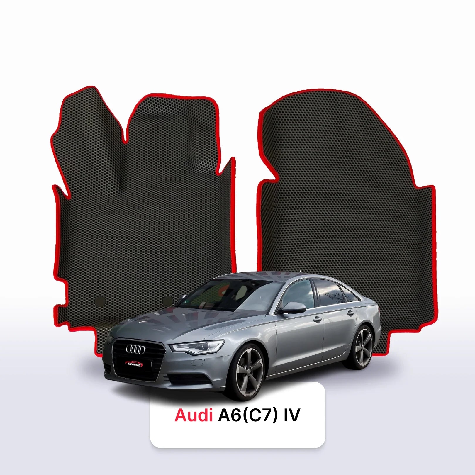 Car mats EVA for Audi A6(C7) pre-facelift 4 gen 2011-2014 year