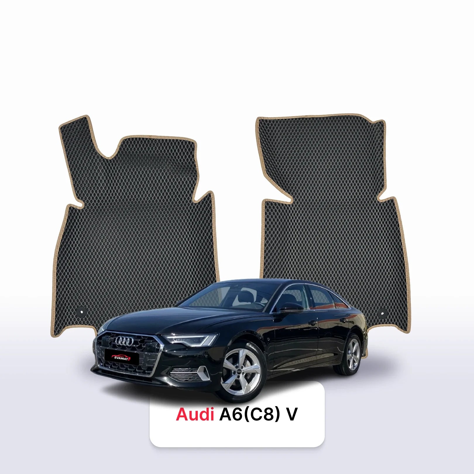 Car mats EVA for Audi A6(C8) facelift 5 gen 2023-2025 year