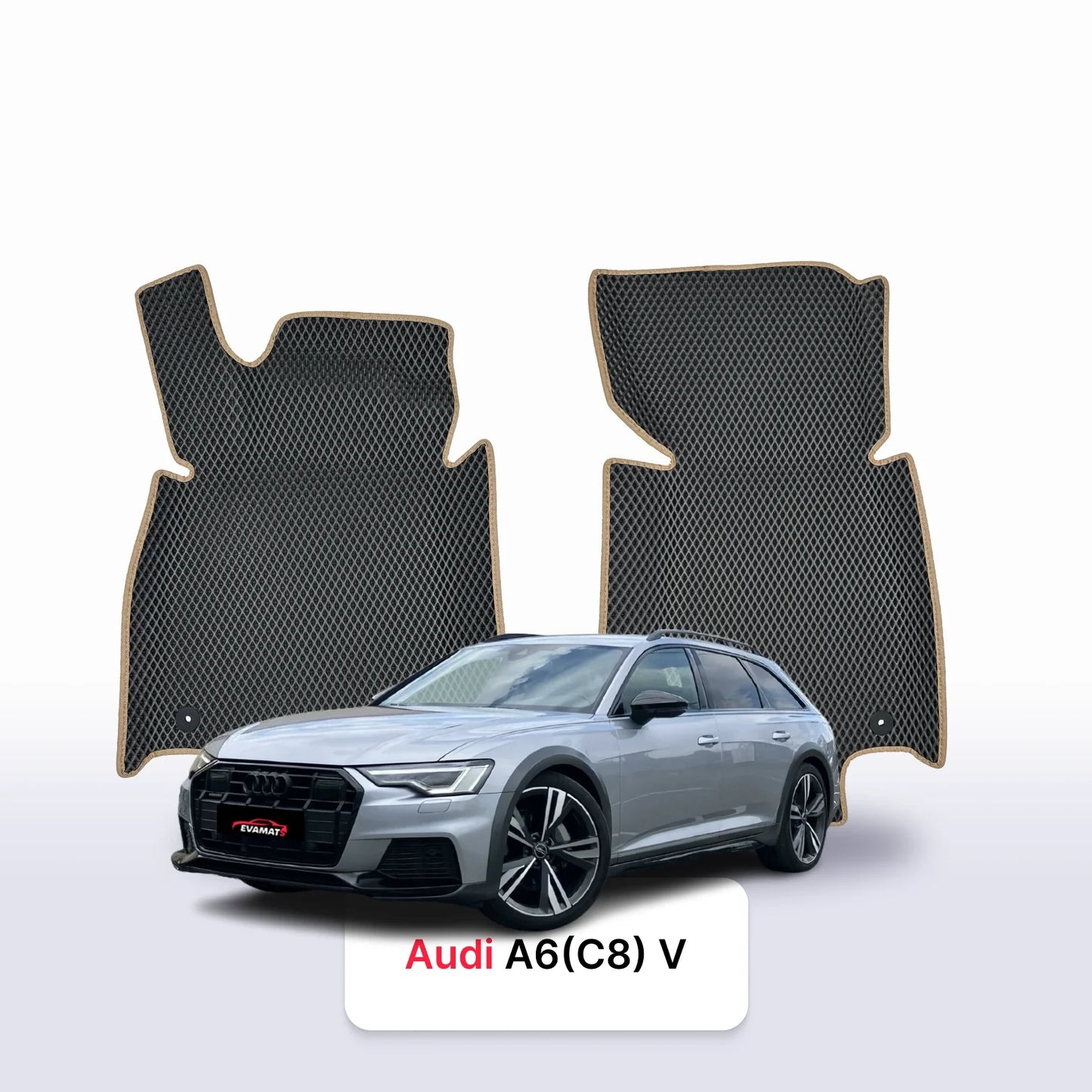 Car mats EVA for Audi A6 Allroad(C8) facelift 5 gen 2023-2025 year STATION WAGON