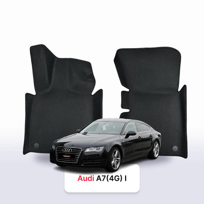 Car mats EVA for Audi A7(4G) pre-facelift 1 gen 2010-2014 year LIFTBACK