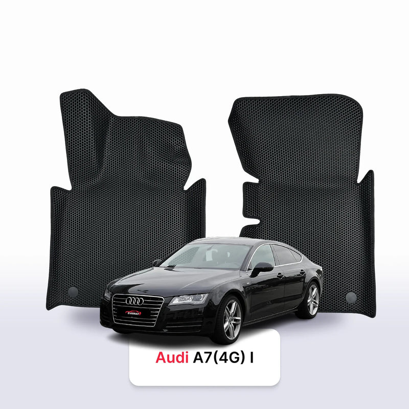 Car mats EVA for Audi A7(4G) pre-facelift 1 gen 2010-2014 year LIFTBACK