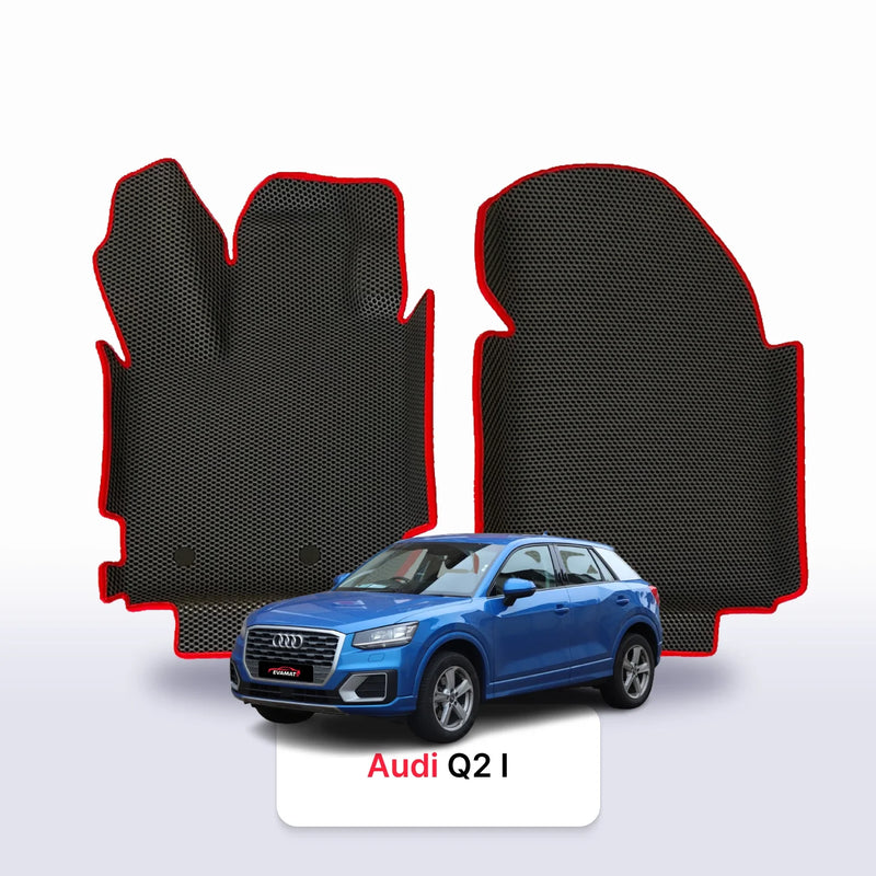 Car mats EVA for Audi Q2 pre-facelift 1 gen 2016-2020 year SUV