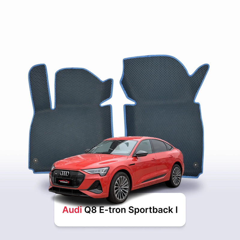 Car mats EVA for Audi Q8 E-tron Sportback 1 gen 2020-2025 year SUV