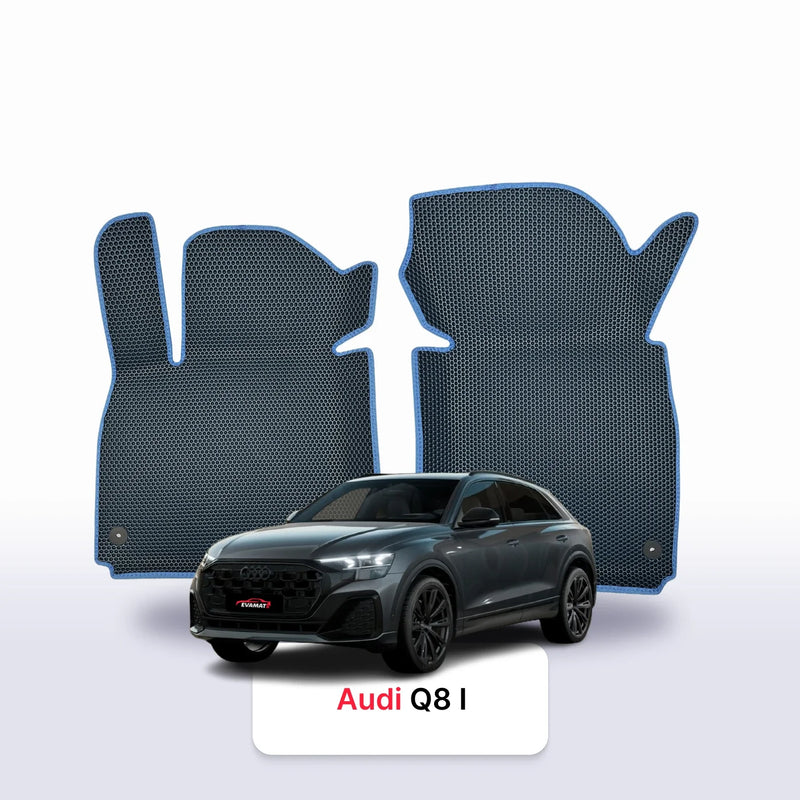 Car mats EVA for Audi Q8 facelift 1 gen 2024-2028 year SUV