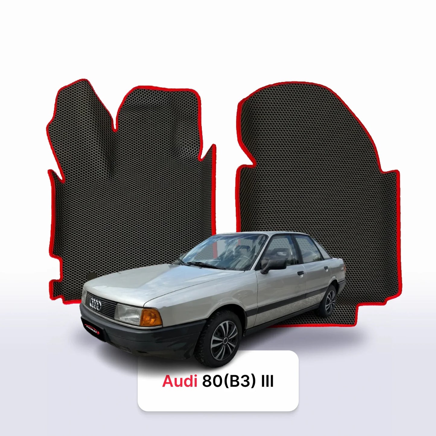 Car mats EVA for Audi 80(B3) 3 gen 1986-1991 year SEDAN
