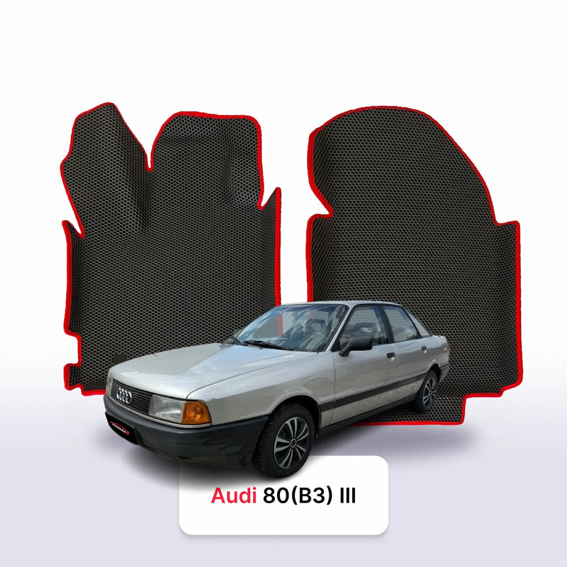 Car mats EVA for Audi 80(B3) 3 gen 1986-1991 year SEDAN
