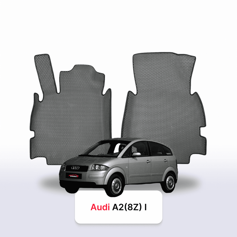 Car mats EVA for Audi A2(8Z) 1 gen 1999-2007 year HATCHBACK 5 door