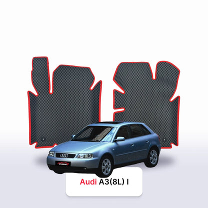 Car mats EVA for Audi A3(8L) facelift 1 gen 2000-2003 year