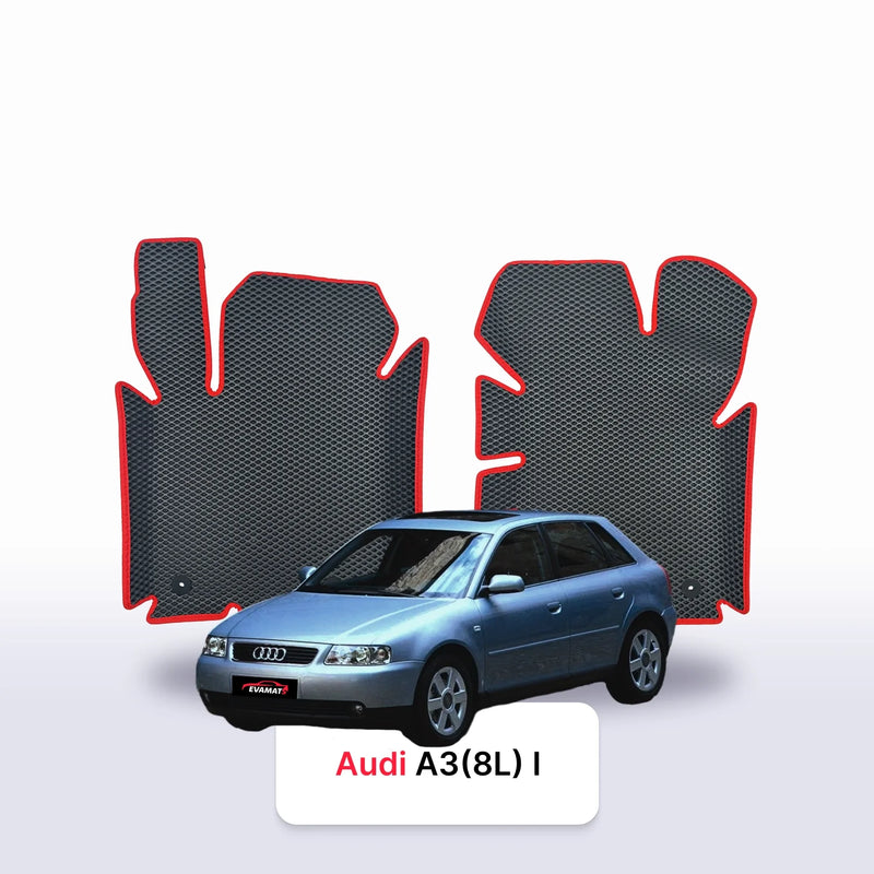 Car mats EVA for Audi A3(8L) facelift 1 gen 2000-2003 year