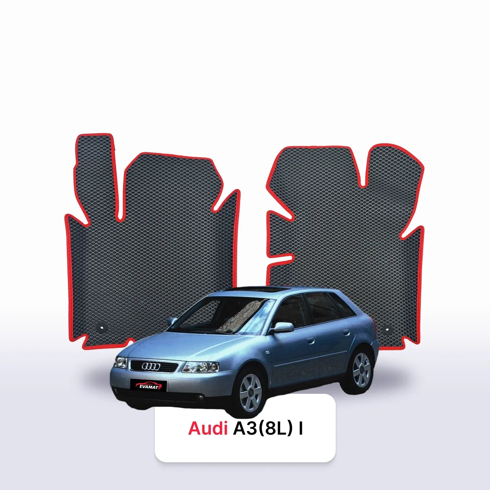 Car mats EVA for Audi A3(8L) facelift 1 gen 2000-2003 year