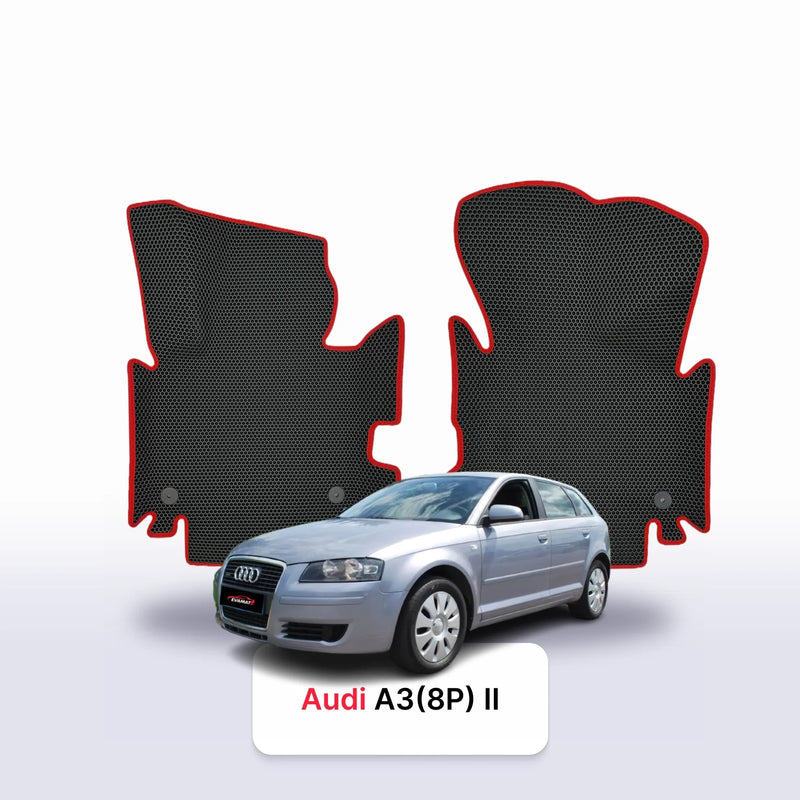 Car mats EVA for Audi A3(8P) pre-facelift 2 gen 2003-2008 year