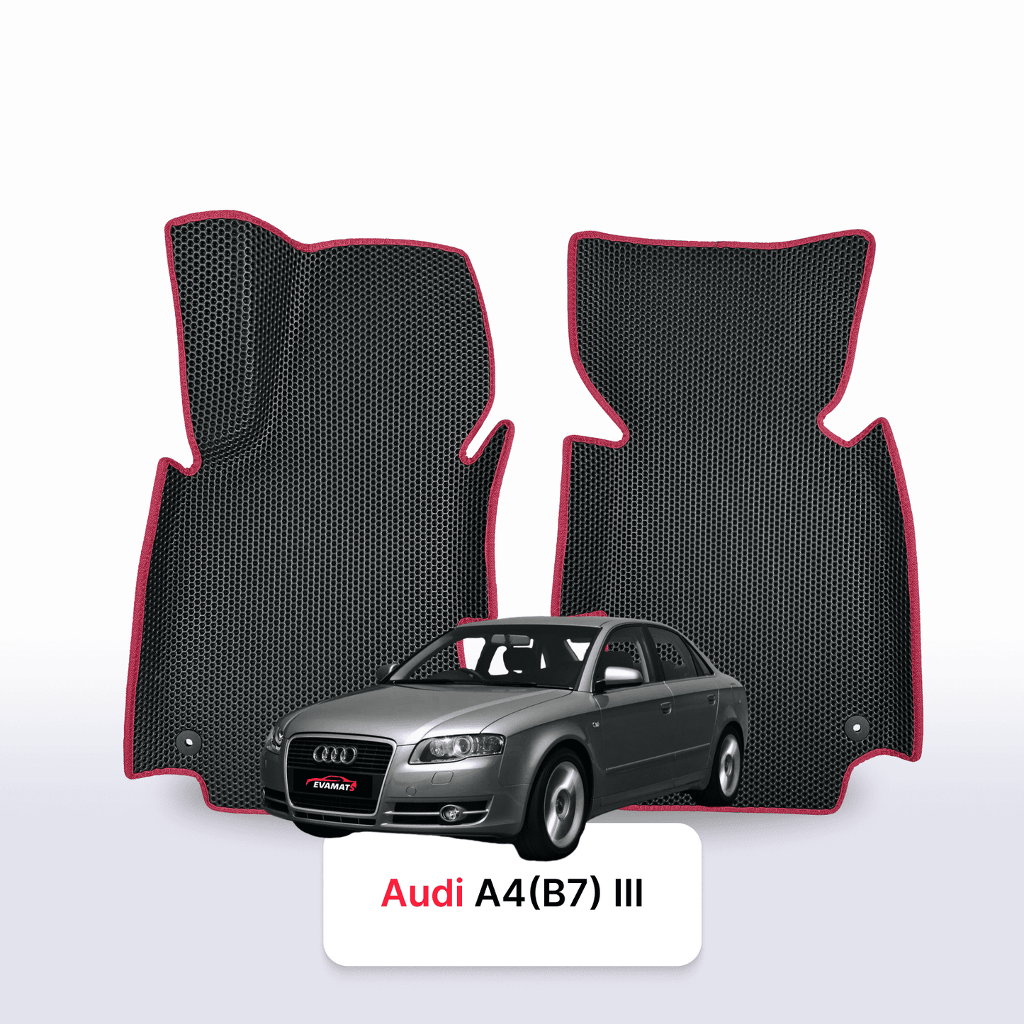 Car mats EVA for Audi A4(B7) 3 gen 2004-2009 year