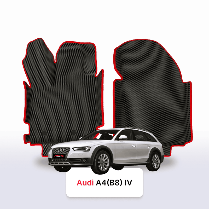 Car mats EVA for Audi A4 Allroad(B8) 4 gen 2007-2016 year STATION WAGON