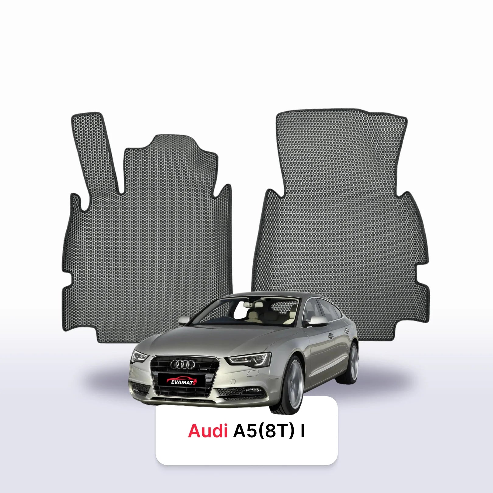 Car mats EVA for Audi A5(8T) facelift 1 gen 2011-2016 year