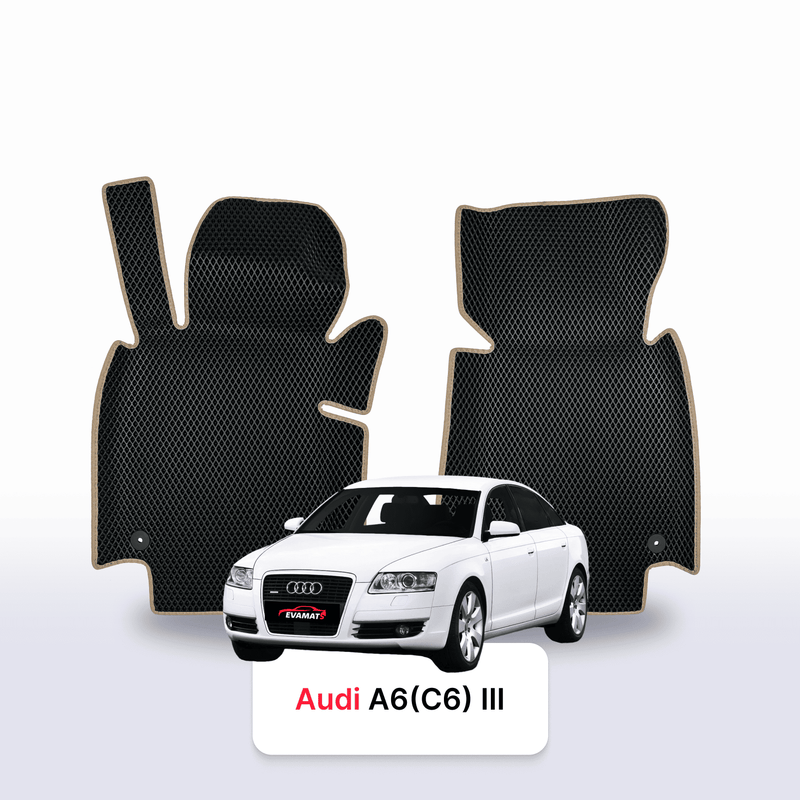 Car mats EVA for Audi A6(C6) 3 gen 2004-2011 year