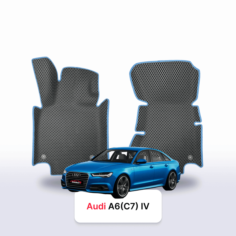 Car mats EVA for Audi A6(C7) facelift 4 gen 2014-2018 year