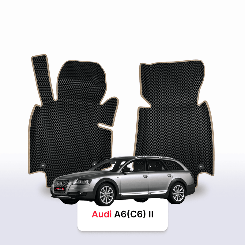Car mats EVA for Audi A6 Allroad(C6) 2 gen 2006-2011 year STATION WAGON