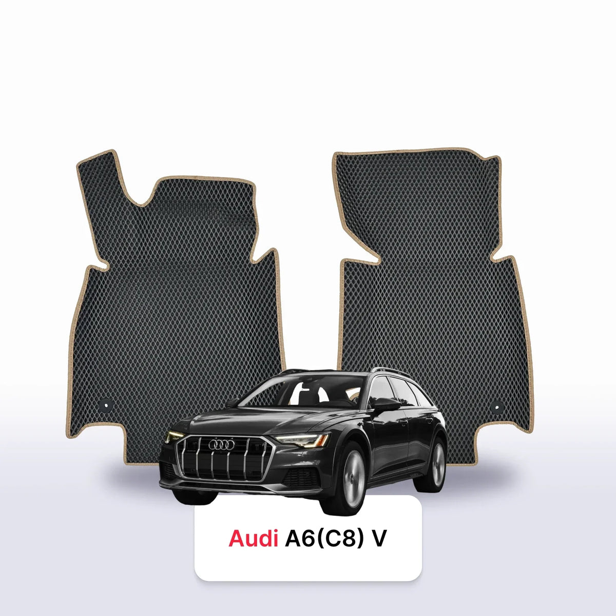 Car mats EVA for Audi A6 Allroad(C8) pre-facelift 5 gen 2019-2023 year STATION WAGON