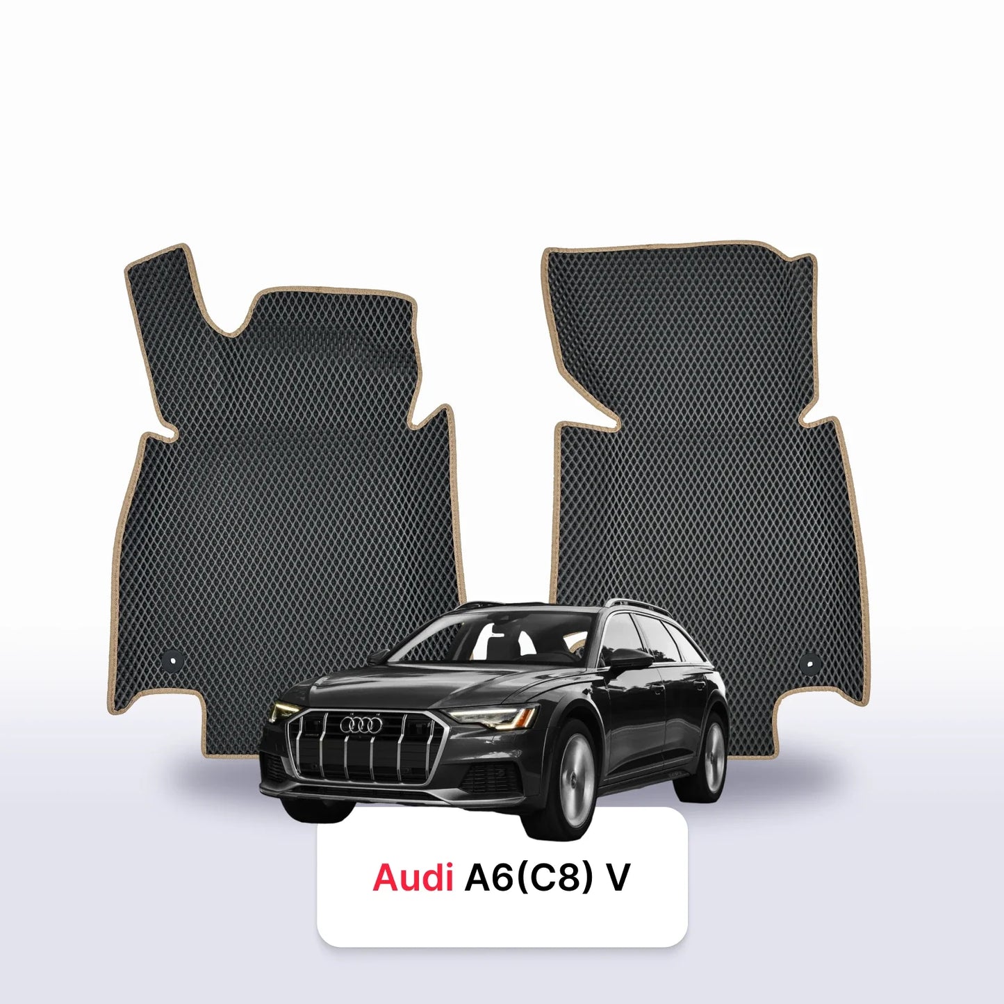 Car mats EVA for Audi A6 Allroad(C8) pre-facelift 5 gen 2019-2023 year STATION WAGON