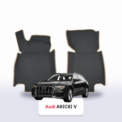 Car mats EVA for Audi A6 Allroad(C8) pre-facelift 5 gen 2019-2023 year STATION WAGON