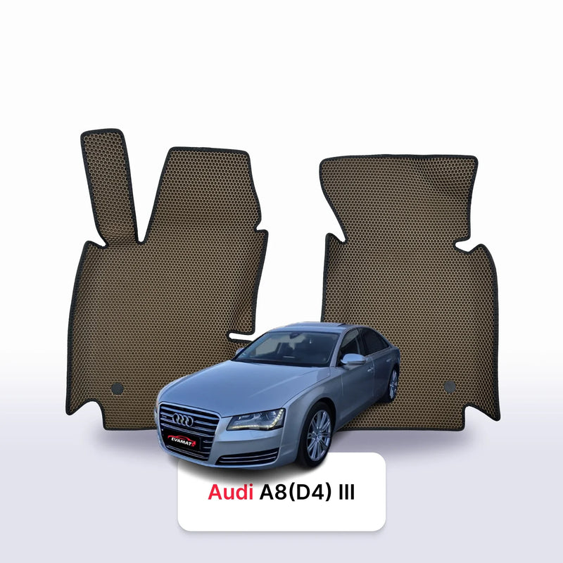 Car mats EVA for Audi A8(D4) pre-facelift 3 gen 2009-2013 year