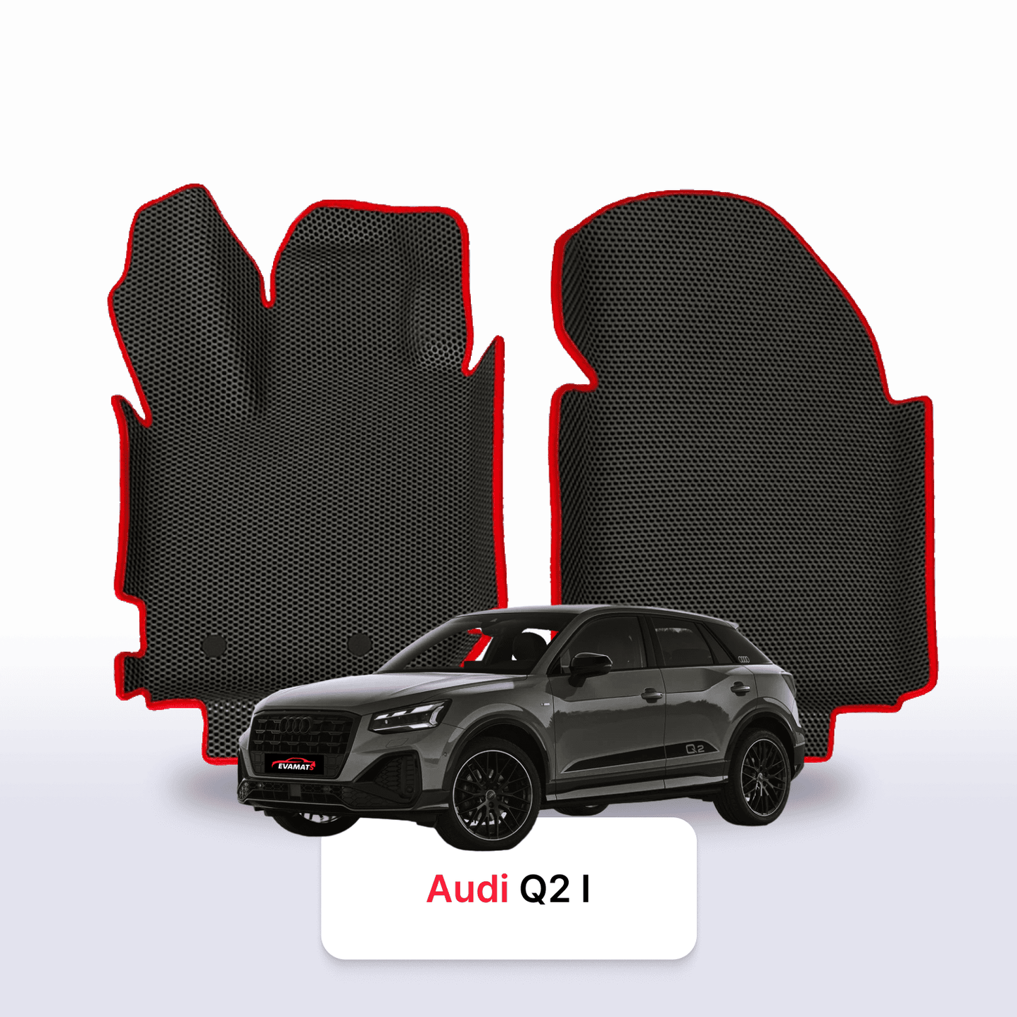 Car mats EVA for Audi Q2 facelift 1 gen 2020-2026 year SUV