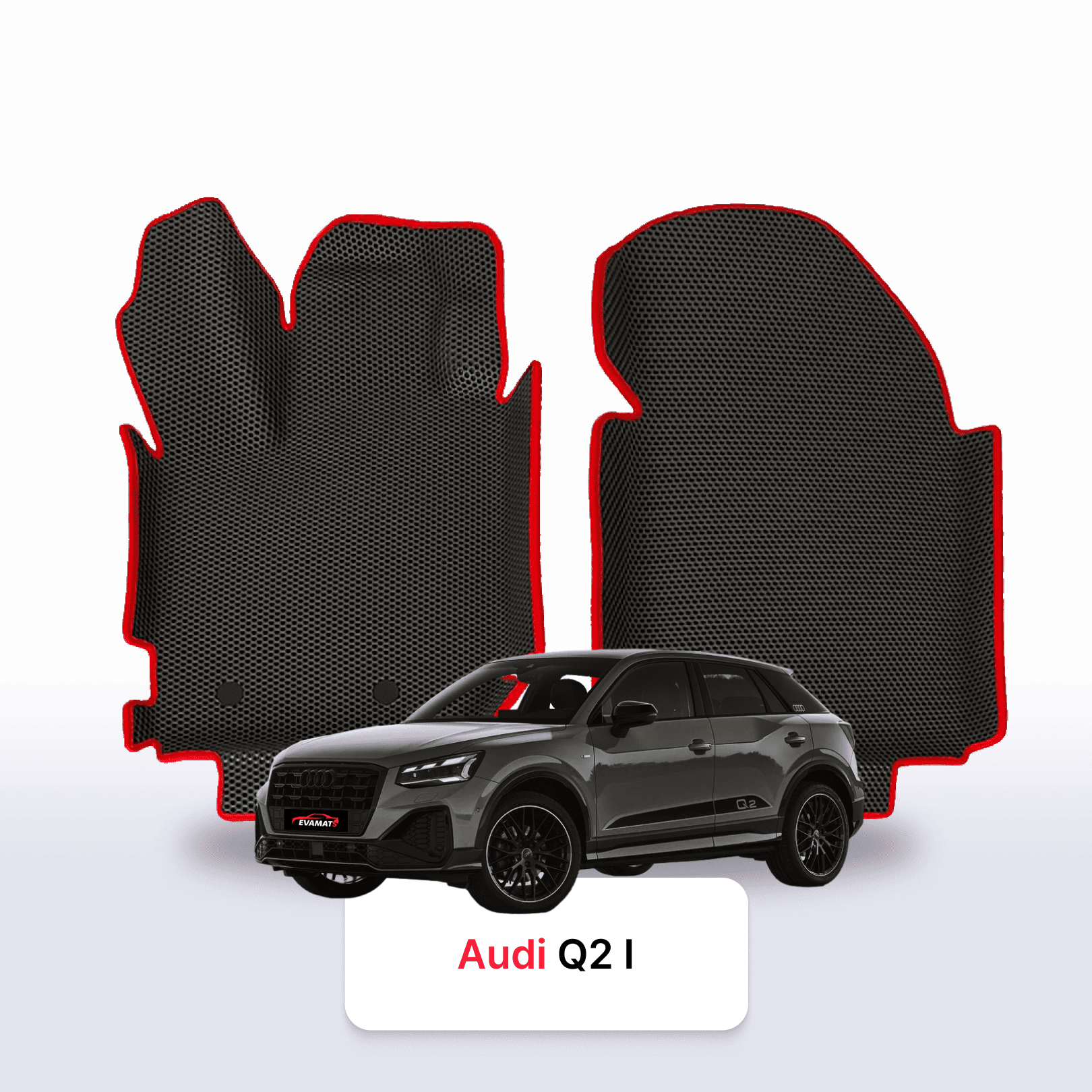 Car mats EVA for Audi Q2 facelift 1 gen 2020-2026 year SUV