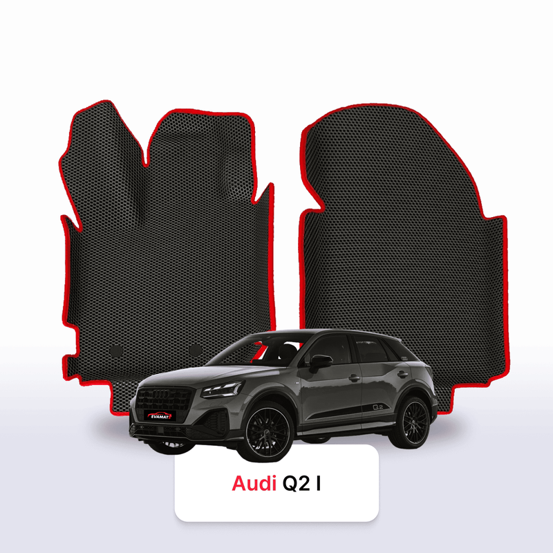 Car mats EVA for Audi Q2 facelift 1 gen 2020-2026 year SUV