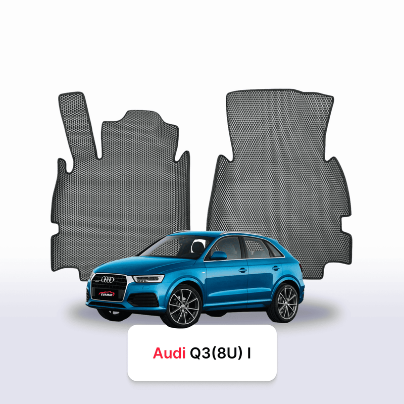 Car mats EVA for Audi Q3(8U) facelift 1 gen 2014-2018 year SUV